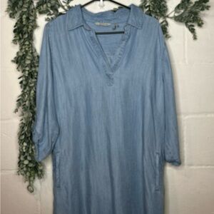 Kim Rogers Blue Midi Dress